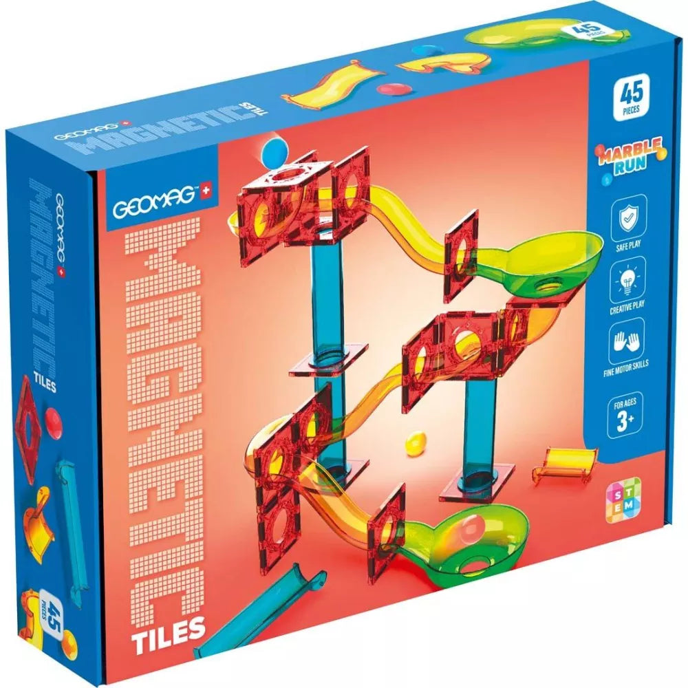 Confezione Pista delle Biglie Magnetic Tiles Geomag