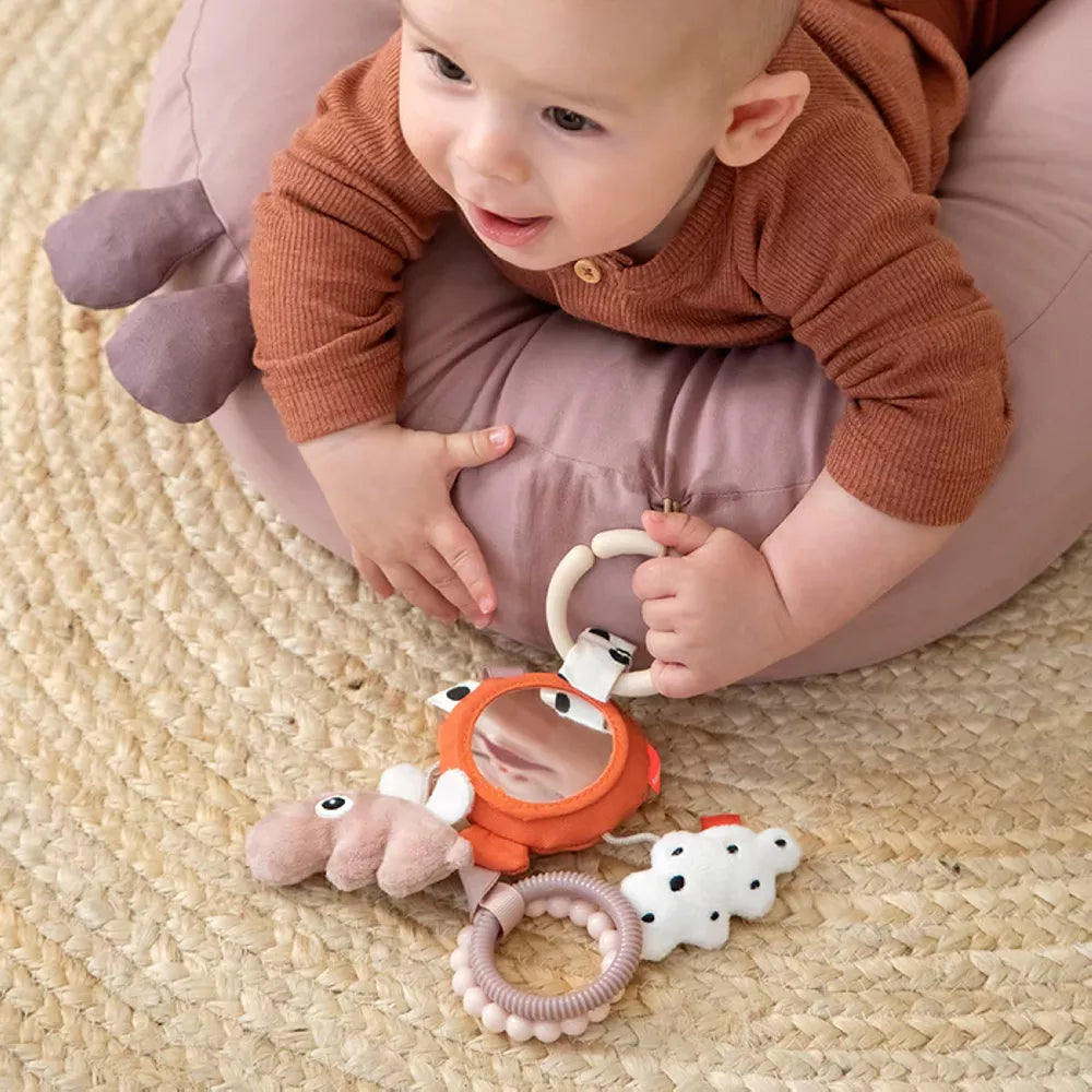 Specchio da Appendere Done by Deer Papaya con bambina