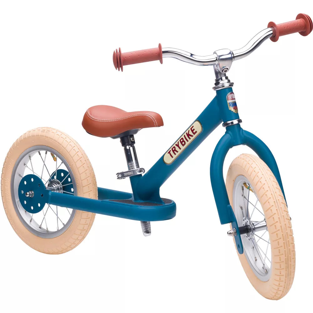Balance Bike Vintage Trybike Blu