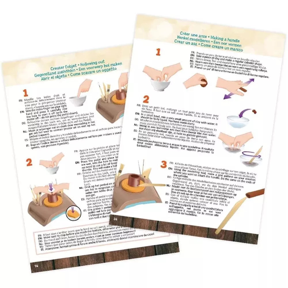 Istruzioni dello Studio Ceramica Professionale Buki