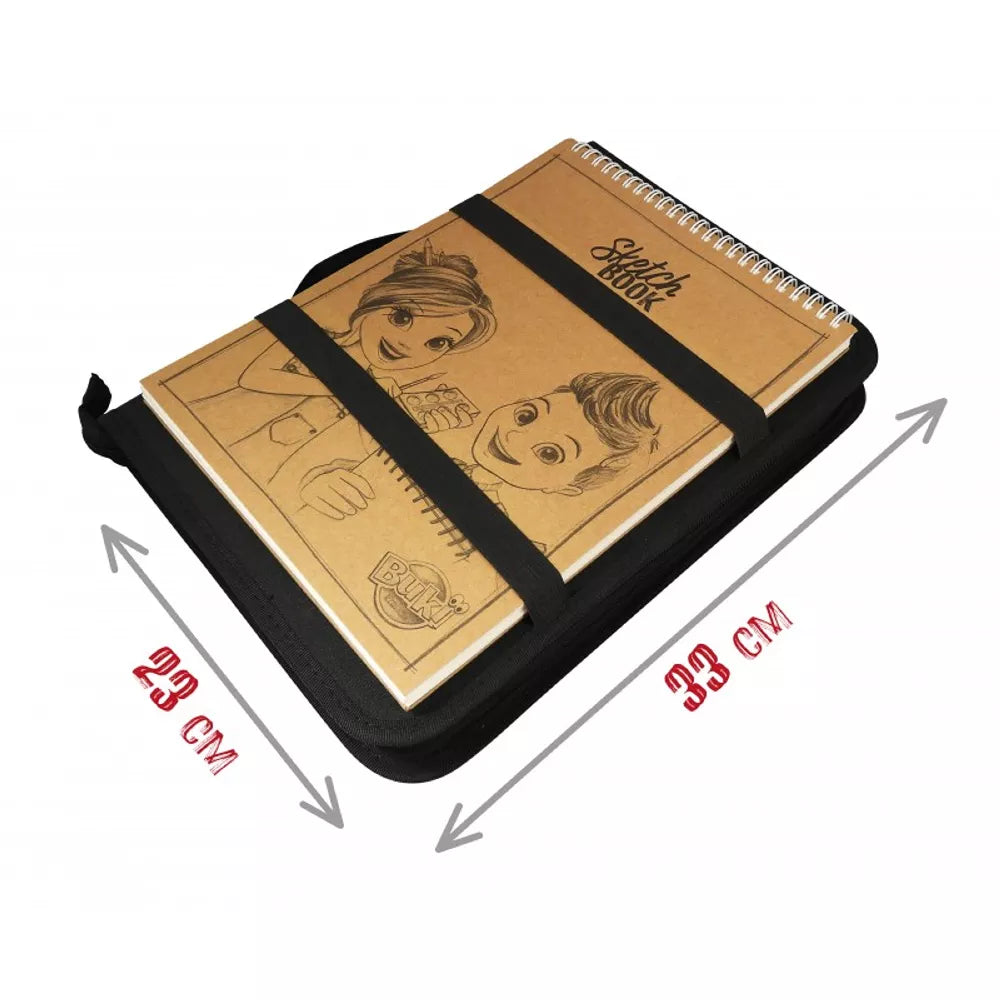 Dimensioni della Valigetta da Disegno Buki