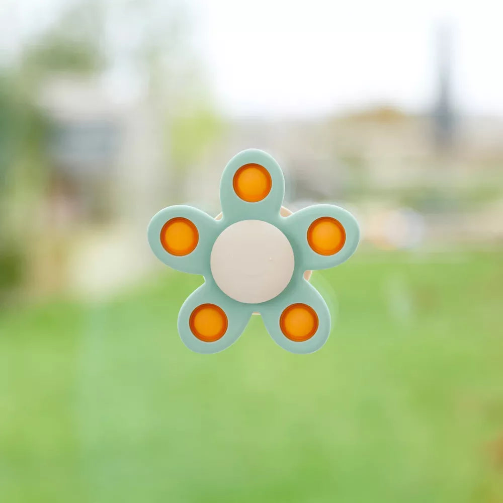 Esempio Spinner con Ventosa in Silicone Tickit