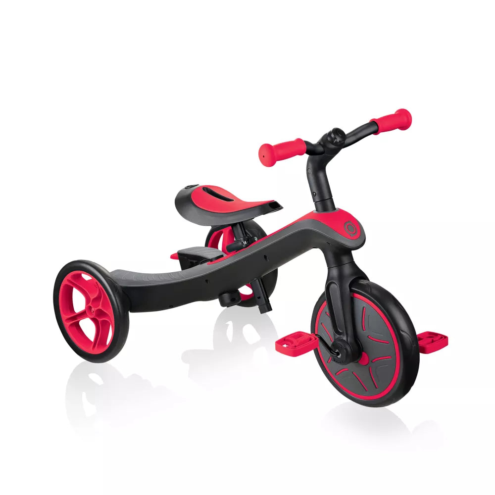 Explorer Trike 4 in 1 Globber Rosso triciclo con pedali