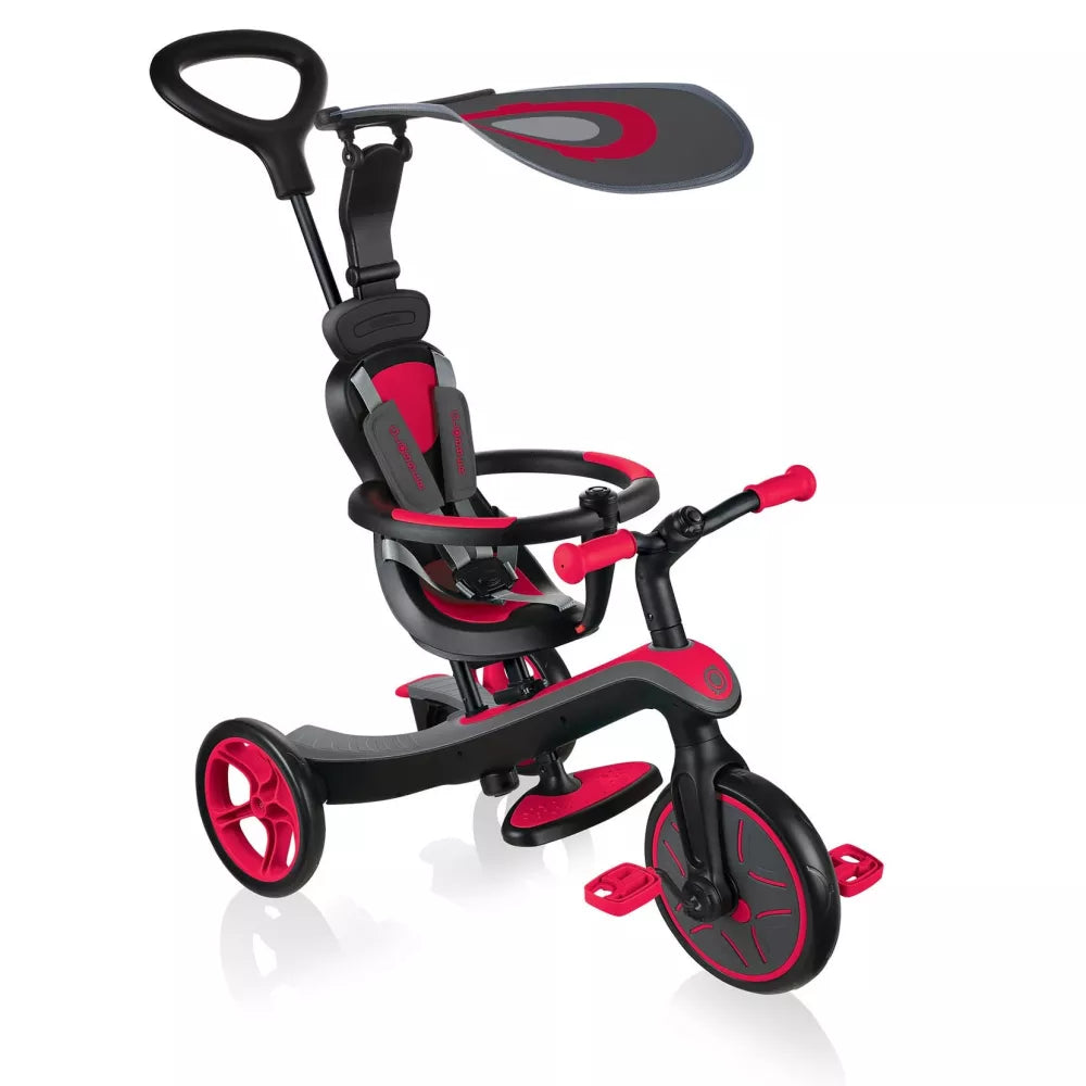 Explorer Trike 4 in 1 Globber Rosso