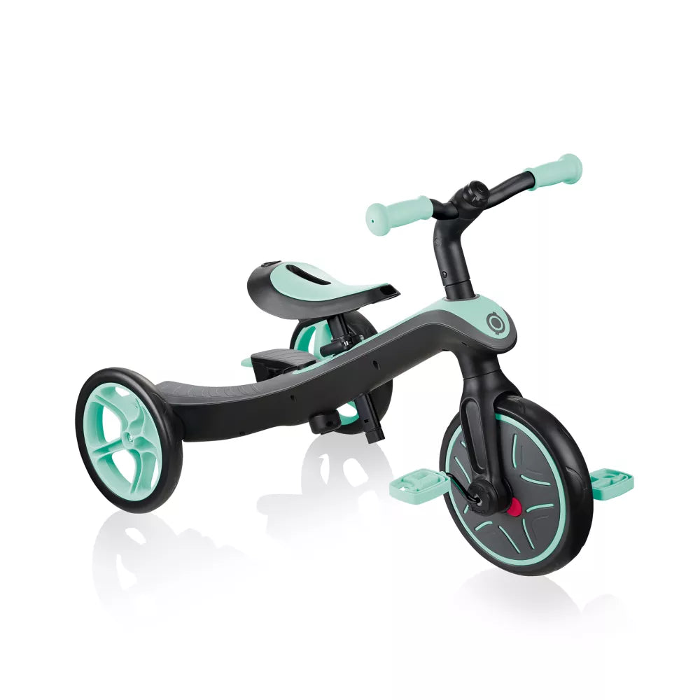 Explorer Trike 4 in 1 Globber Menta triciclo con pedali