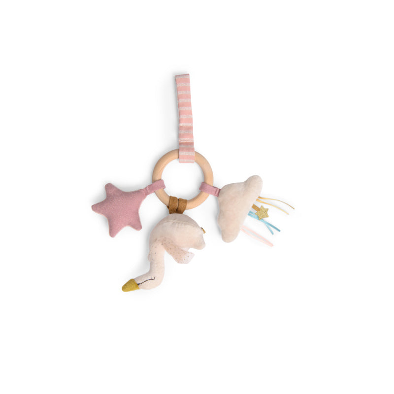 Sonaglio ad Anello Cigno Moulin Roty a testa in giù