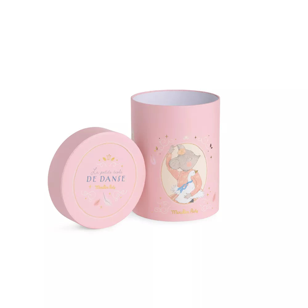 Scatola aperta del Peluche Topo Anna in Scatola Moulin Roty