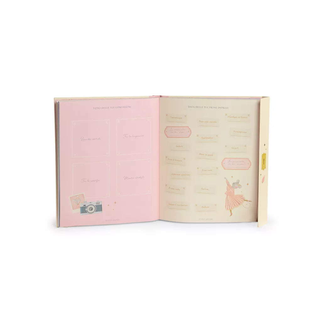 Esempio pagine del Libro Nascita Moulin Roty La Petite Ecole de Danse