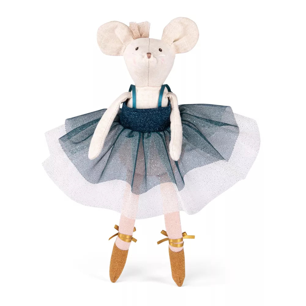 Topolino in Tutù blu della Valigia Gioco con Ballerina Moulin Roty
