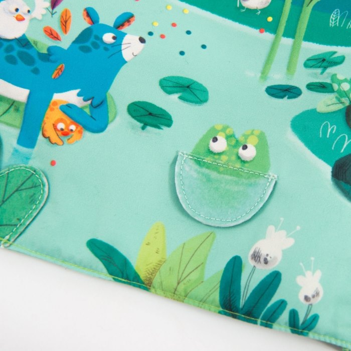 grande libro attività giungla dettaglio