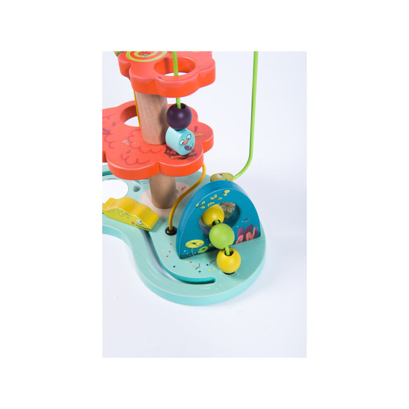 looping dans la jungle dettaglio dall'alto