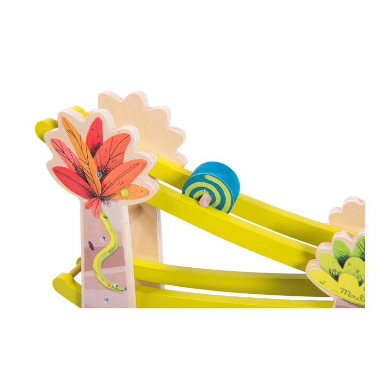 percorso cascata trottole dans la jungle dettaglio trottola