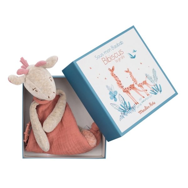 Confezione del Doudou Giraffa Moulin Roty