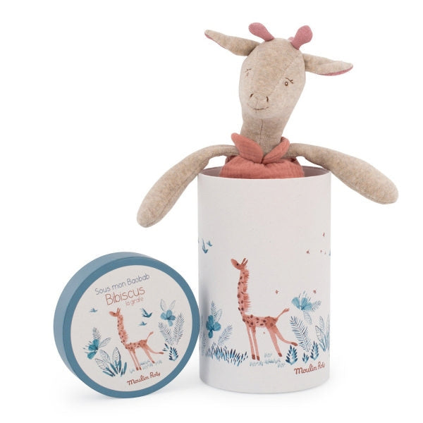 Peluche Giraffa Moulin Roty 37 cm nella confezione