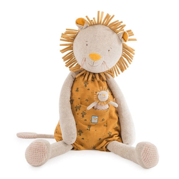 Peluche Leone Moulin Roty 80 cm