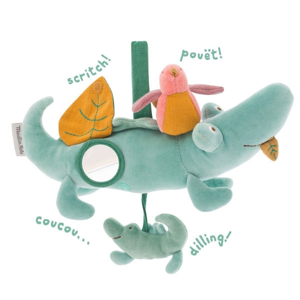 coccodrillo multiattività suoni