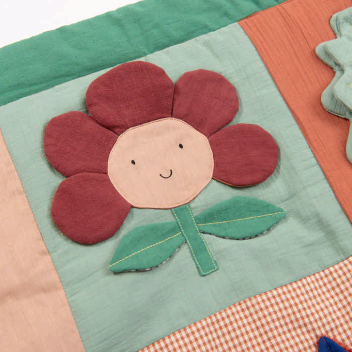 Tappeto multiattività pomme des bois fiore