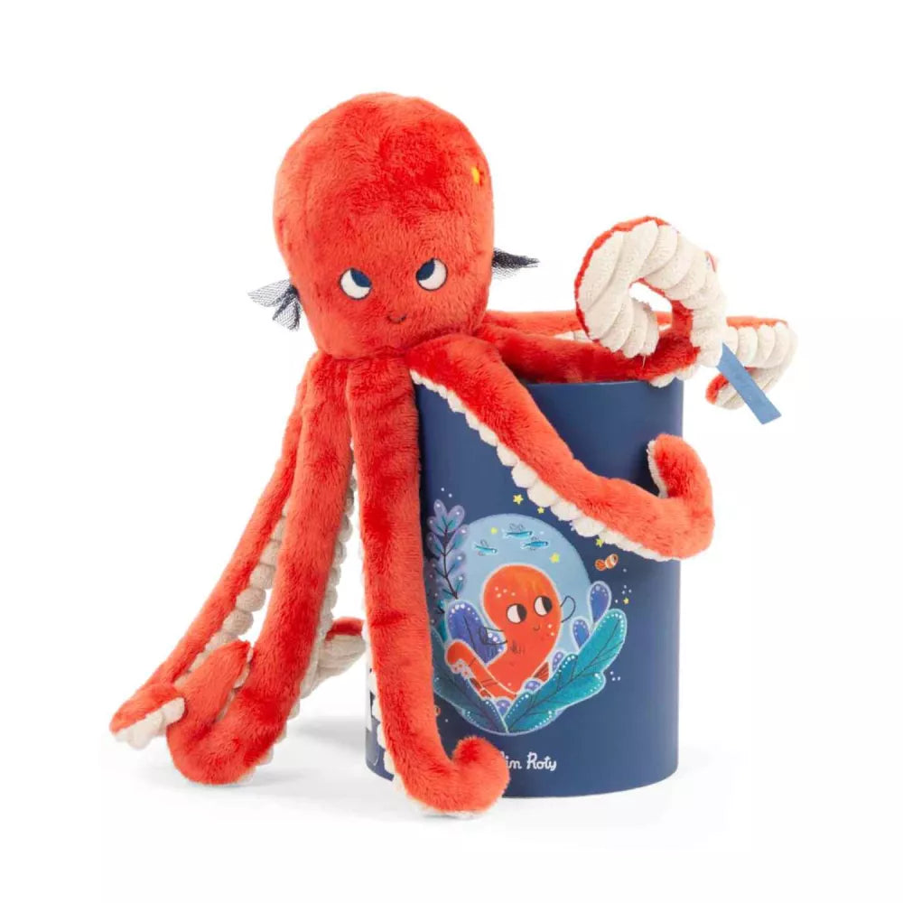 Peluche Polpo Paulie in Scatola Moulin Roty