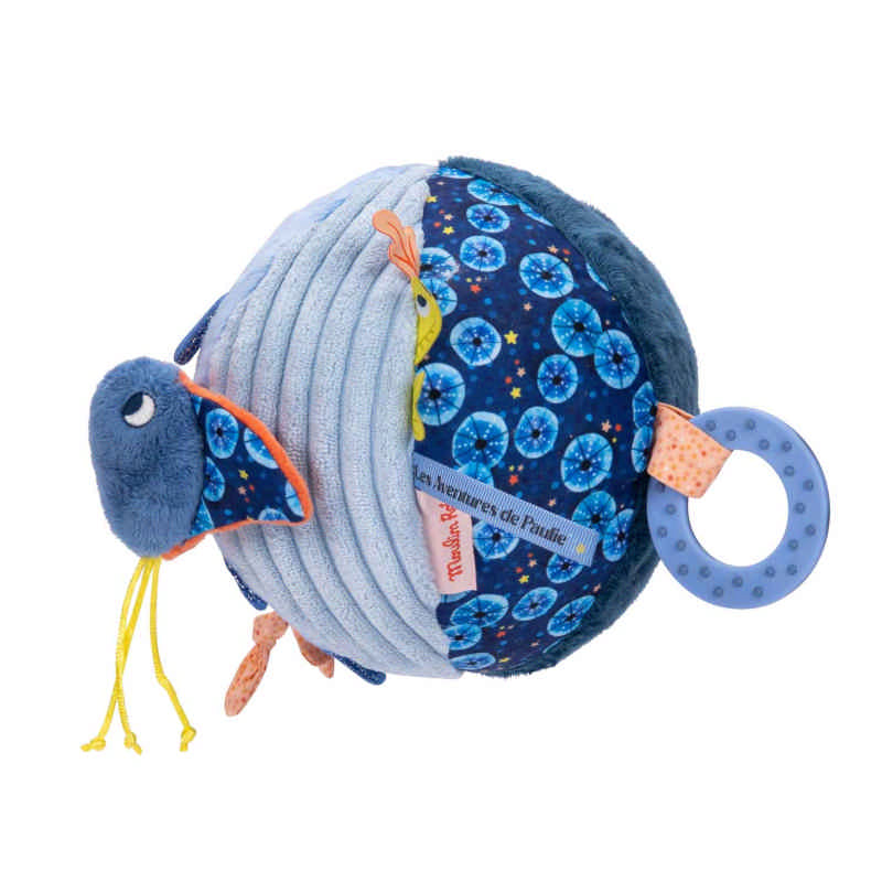 Anello da dentizione della Palla Attività Moulin Roty Les Aventures de Paulie