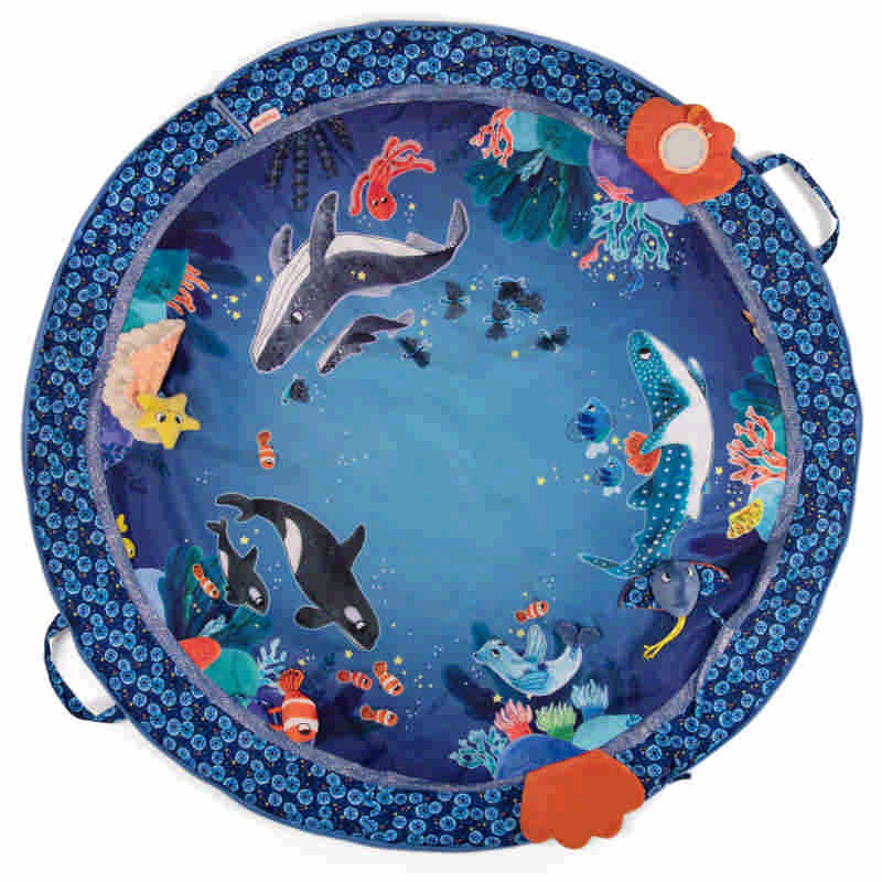 Tappeto Multiattività Oceano Moulin Roty Sopra