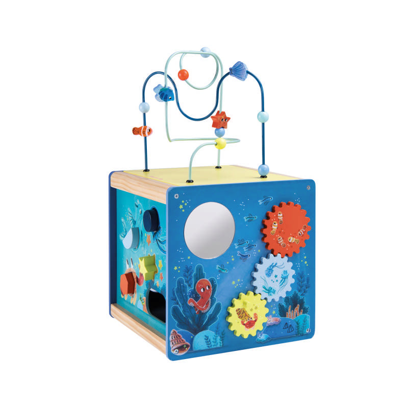 Cubo Multiattività Oceano Moulin Roty lato con specchio