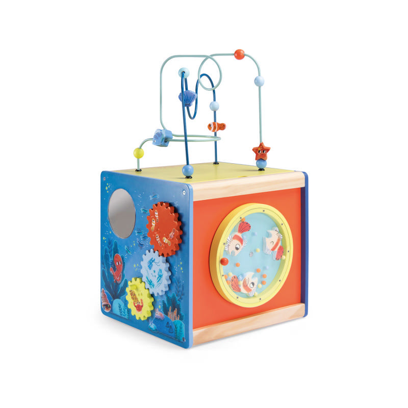 Cubo Multiattività Oceano Moulin Roty lato posteriore