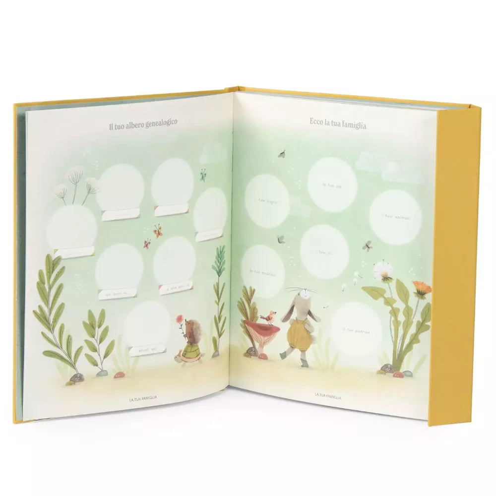 Libro Nascita Moulin Roty Trois Petits Lapins