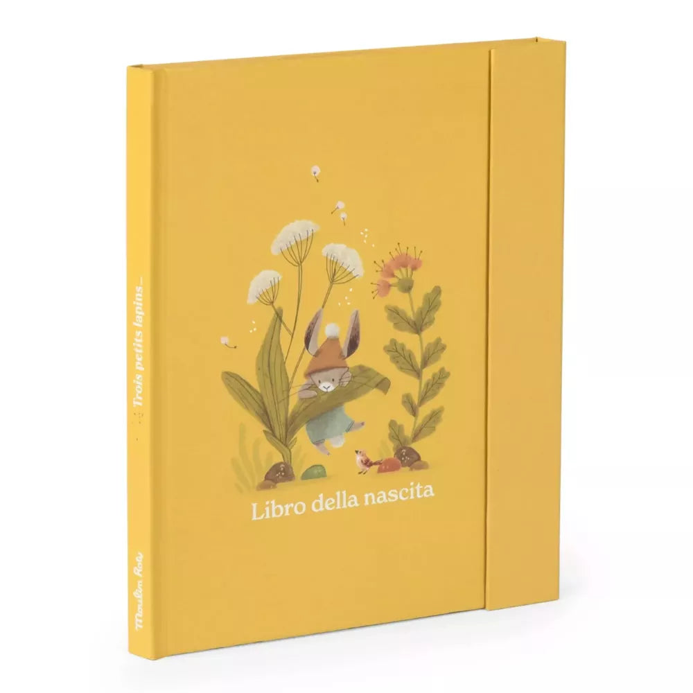 Copertina del Libro Nascita Moulin Roty Trois Petits Lapins