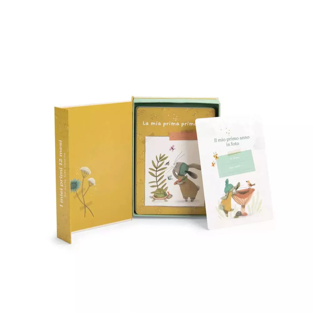 Carte Primi 12 Mesi Moulin Roty Trois Petits Lapins