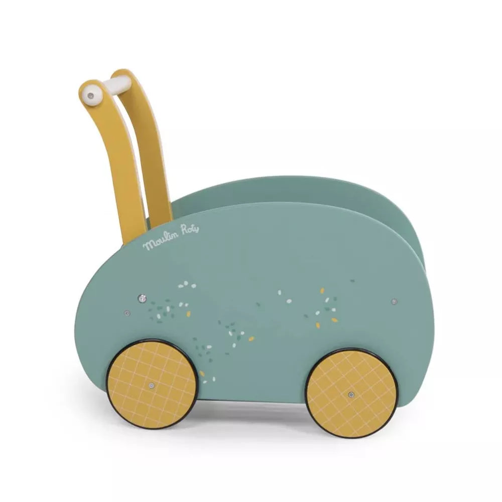 Lato del Carrello Primipassi Moulin Roty Trois Petits Lapins