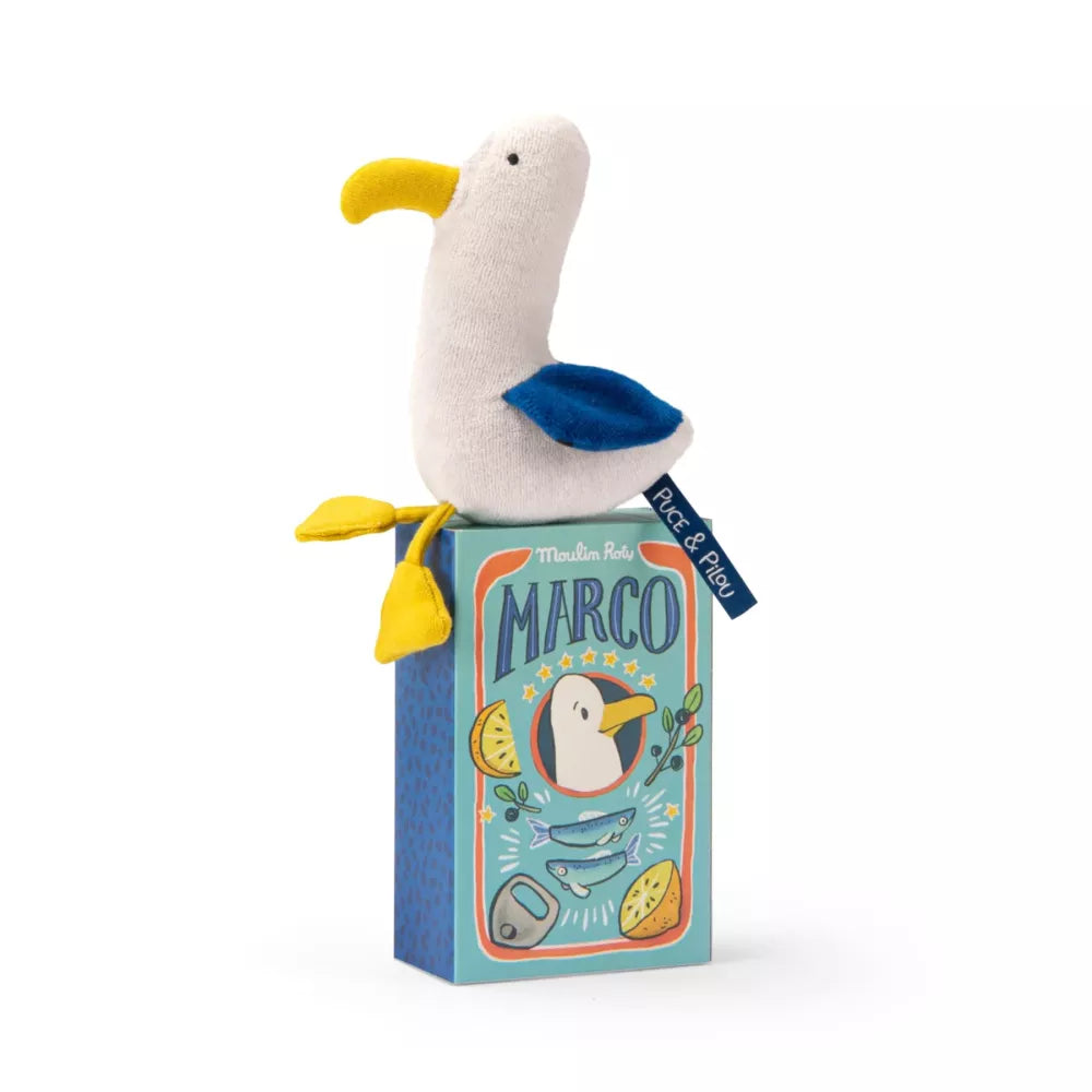 Sonaglio Gabbiano Marco Moulin Roty con scatola