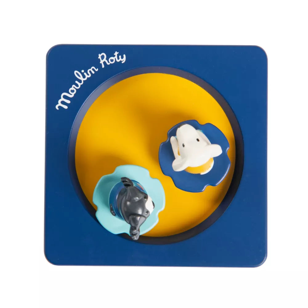 Carillon Personaggi Moulin Roty Puce & Pilou dall'alto