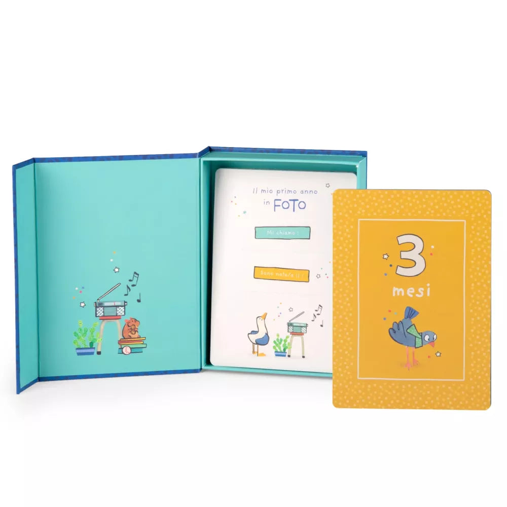 Esempio Carte Primi 12 Mesi Moulin Roty Puce & Pilou