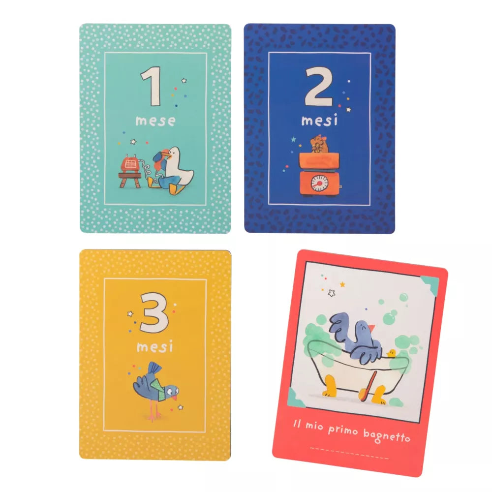 Contenuto Carte Primi 12 Mesi Moulin Roty Puce & Pilou