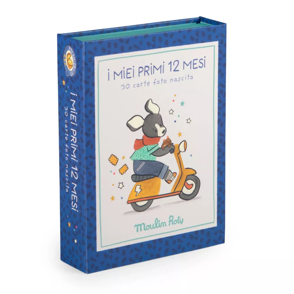 Confezione Carte Primi 12 Mesi Moulin Roty Puce & Pilou
