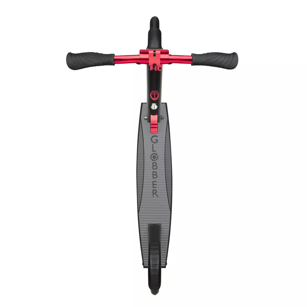 Monopattino NL205 Globber Nero e Rosso visto dall'alto