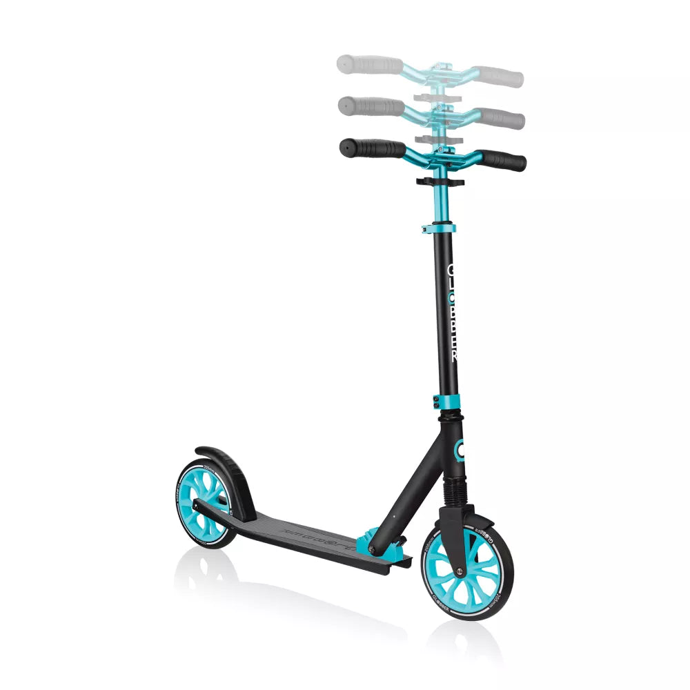 Monopattino NL205 Globber Nero e Verde Acqua