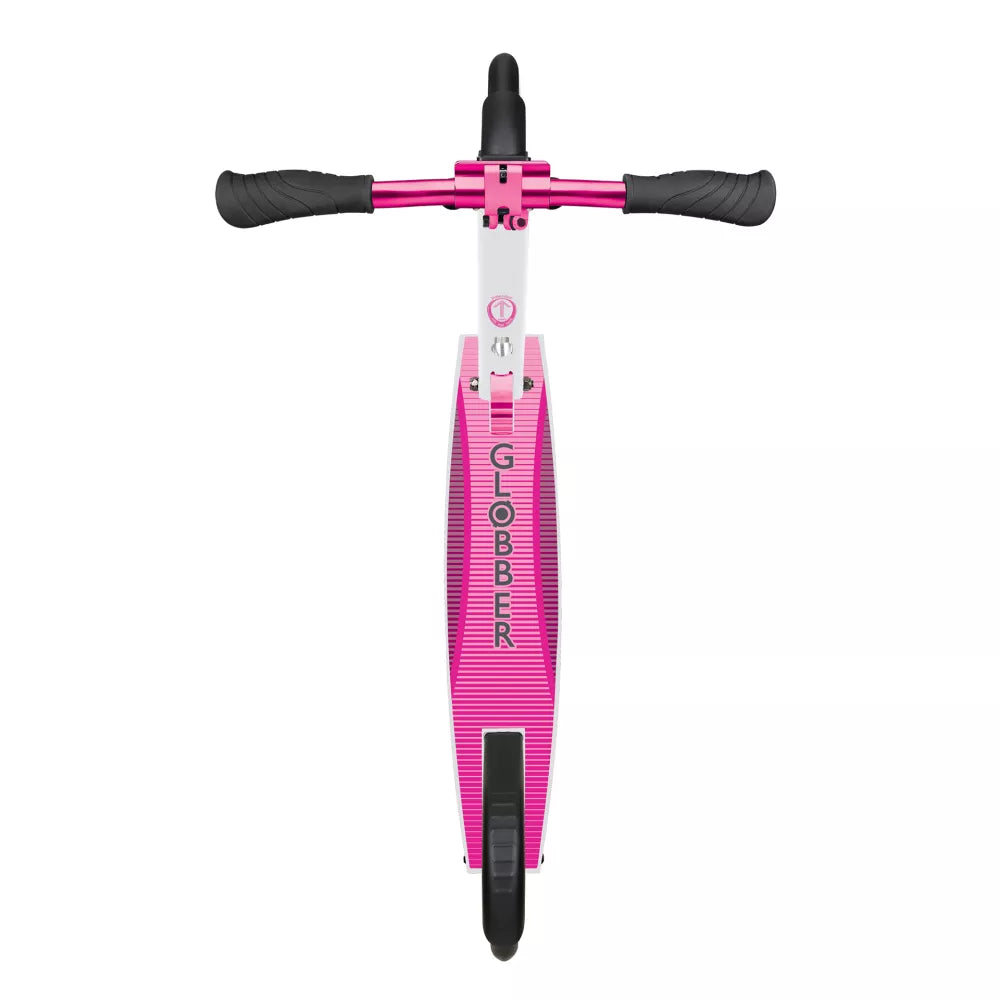 Monopattino Nl205 Globber Bianco e Fucsia visto dall'alto