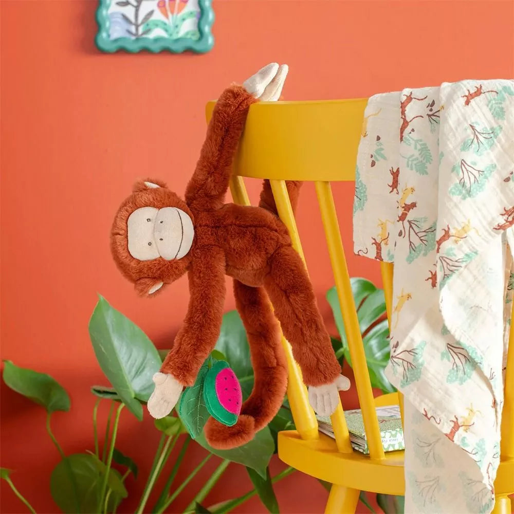 Esempio Peluche Scimmia Mochica Attività Moulin Roty