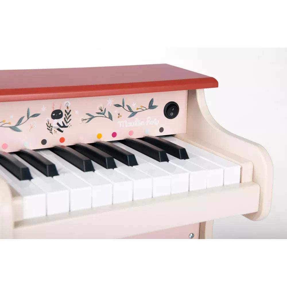 Dettaglio tasti del Pianoforte Moulin Roty Apres la Pluie
