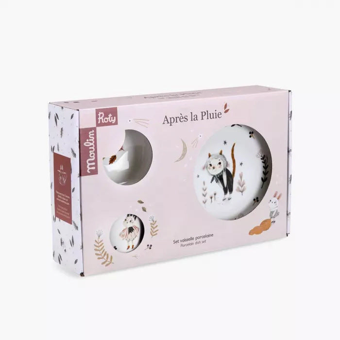 Set pranzo après la pluie