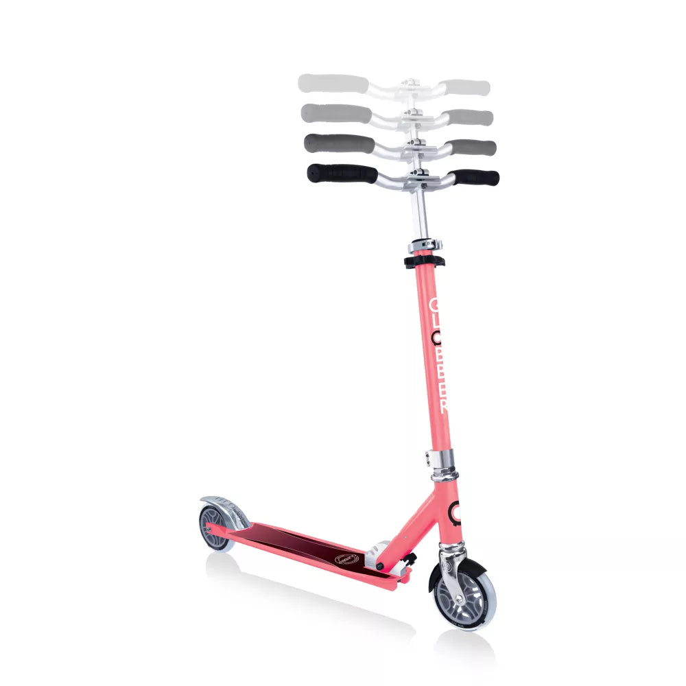 Monopattino Flow Element Globber Corallo altezza regolabile