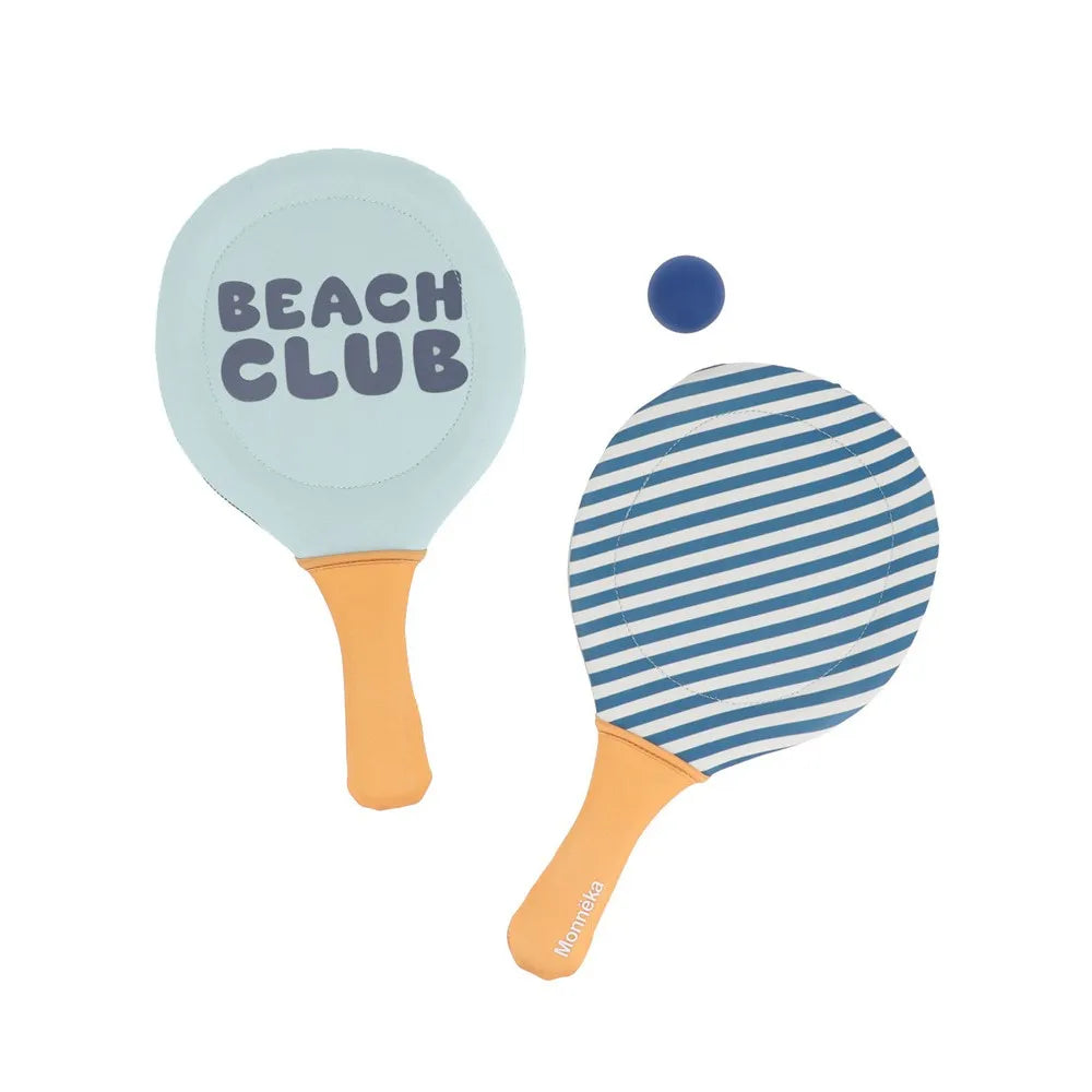 Racchette in Neoprene per Bambini Monneka Righe Blu