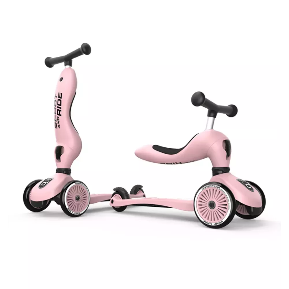 Monopattino Trasformabile Highwaykick 1 Scoot and Ride Rose