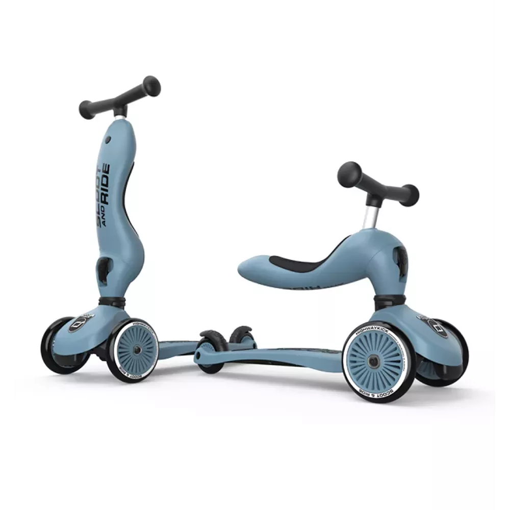 Monopattino Trasformabile Highwaykick 1 Scoot and Ride Steel