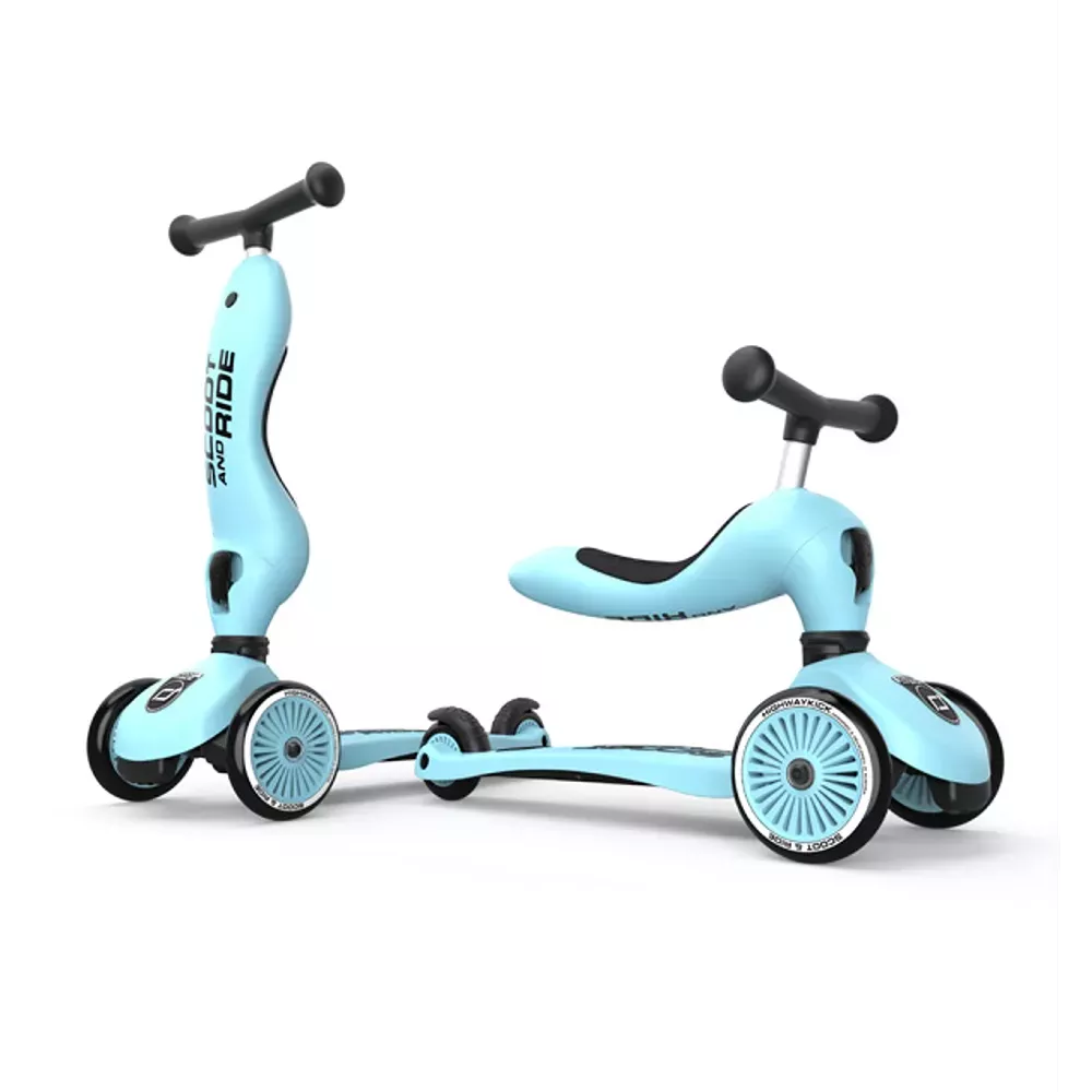 Monopattino Trasformabile Highwaykick 1 Scoot and Ride Blueberry