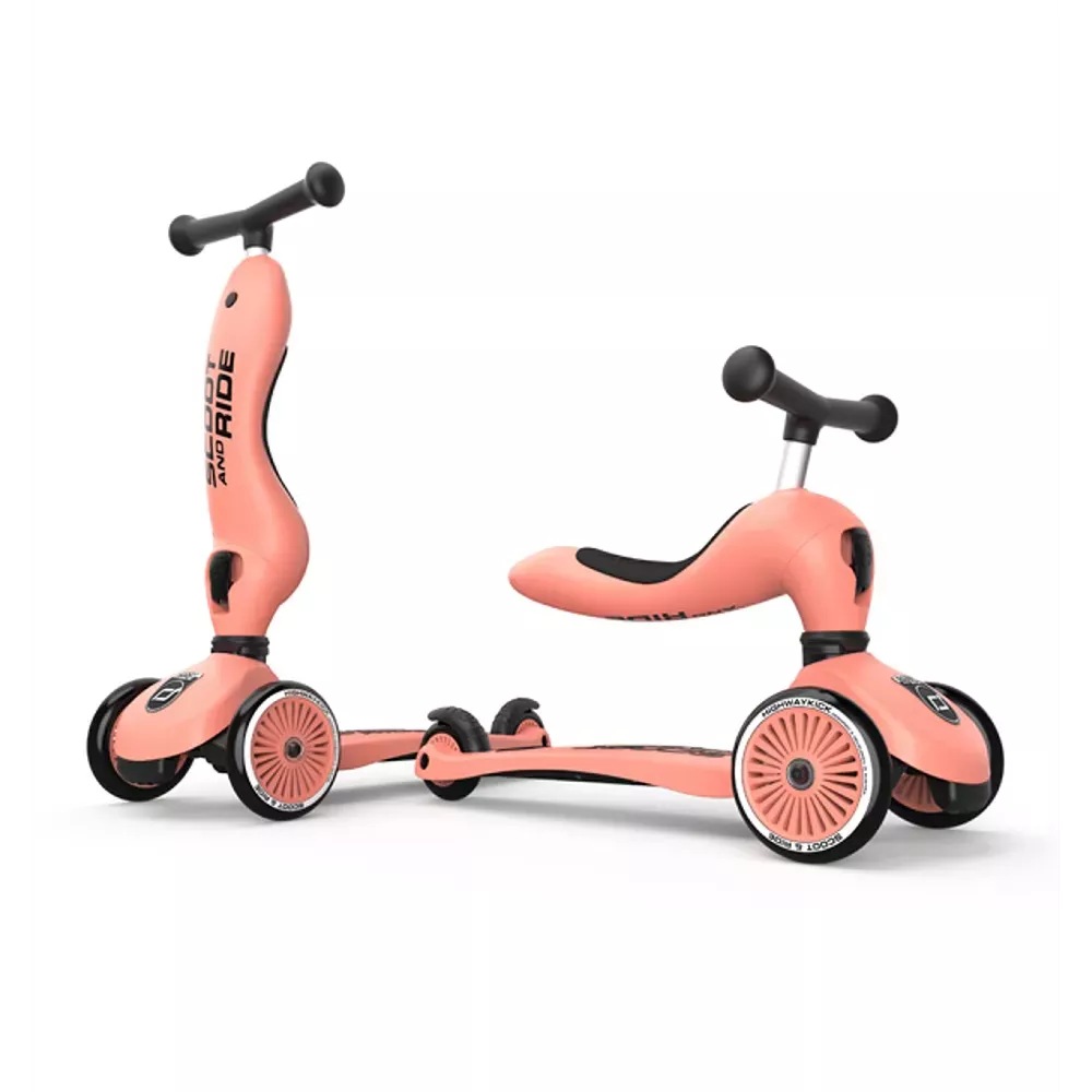Monopattino Trasformabile Highwaykick 1 Scoot and Ride Peach
