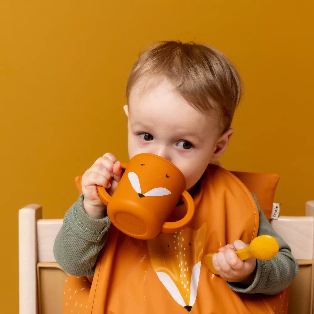 Tazza in Silicone con Beccuccio Trixie Mr. Fox esempio