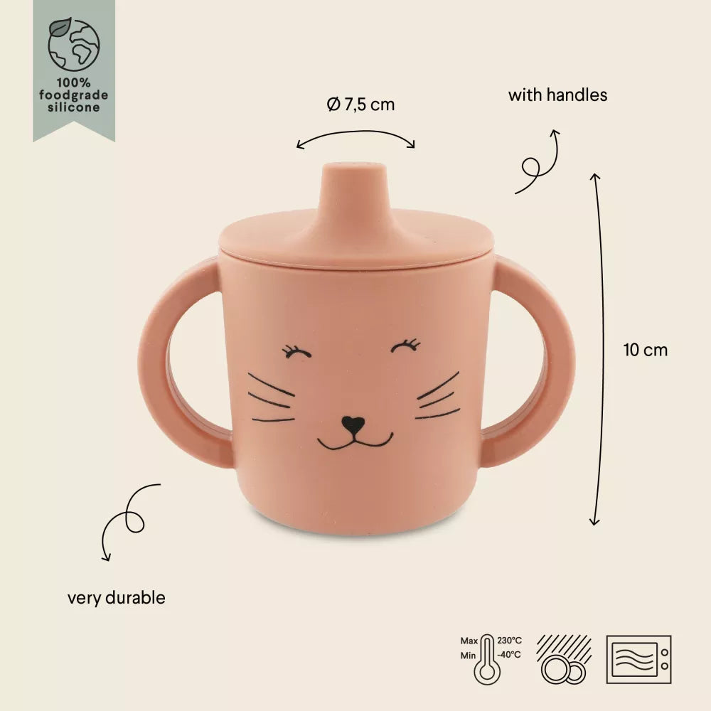 Tazza in Silicone con Beccuccio Trixie Mrs. Cat dettagli