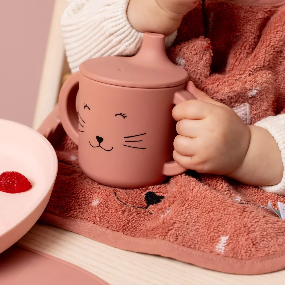 Tazza in Silicone con Beccuccio Trixie Mrs. Cat esempio